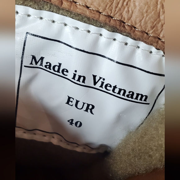 PAJAR -size 40/10-plaid boots -fur lined-fabric and leather-zipperup-laceup - Picture 4 of 15